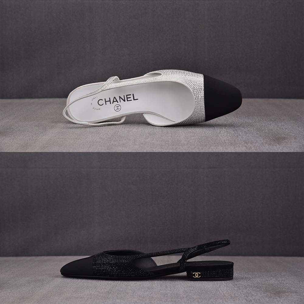 【GD】 샤넬 CHANEL 23C 플랫 슬링백 큐백 2컬러